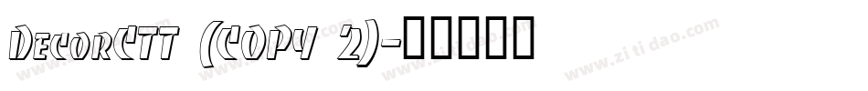 DecorCTT (COPY 2)字体转换